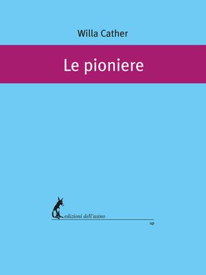 cover image of Le pioniere